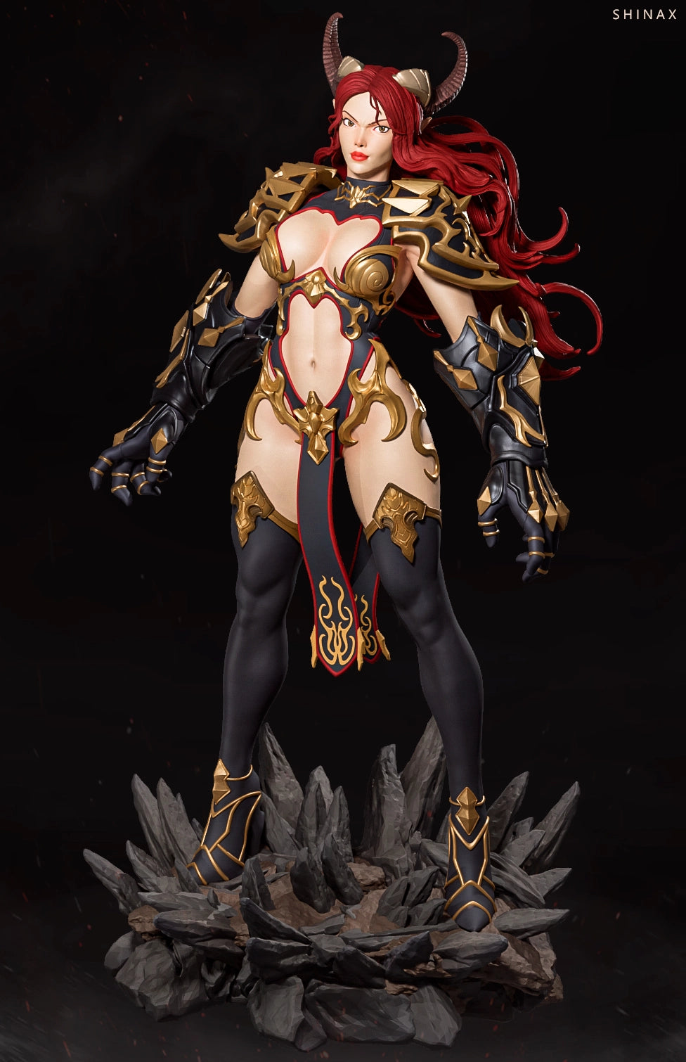 Luis Donaldo Meza - Fantasy Warrior #8.1 - 80mm Pin Up/Figure/Model/Diorama