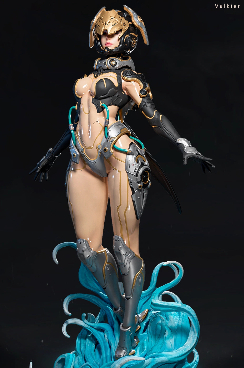 Luis Donaldo Meza - Future Warrior #3.1 - 80mm Pin Up/Figure/Model/Diorama