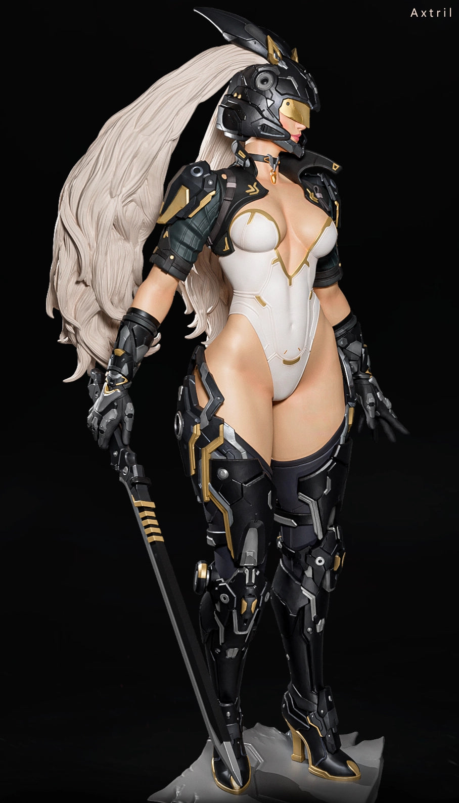 Luis Donaldo Meza - Future Warrior #2.1 - 80mm Pin Up/Figure/Model/Diorama