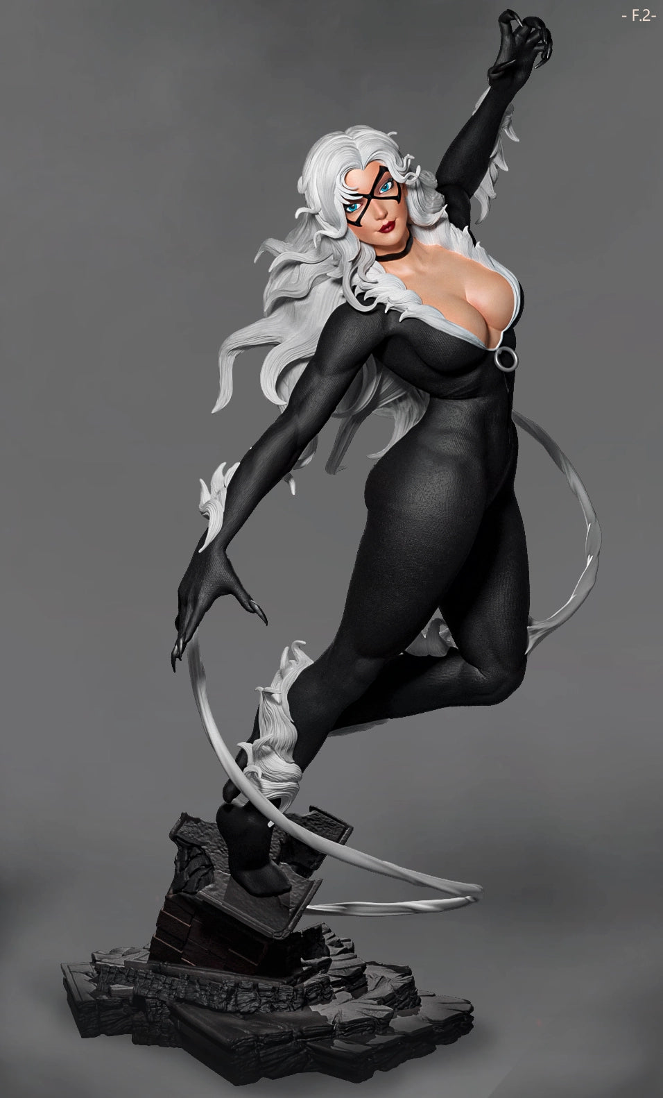 Luis Donaldo Meza - New Heros - Black Cat - 80mm Pin Up/Figure/Model/Diorama