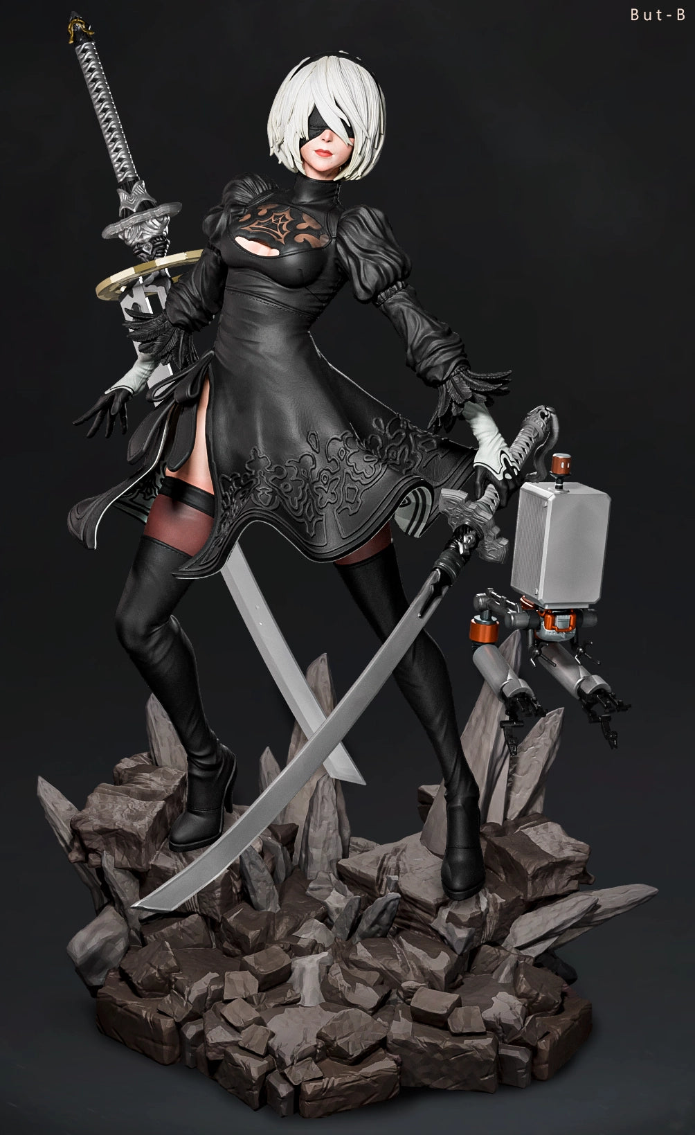 Luis Donaldo Meza - Future Warrior #3.2 - 80mm Pin Up/Figure/Model/Diorama