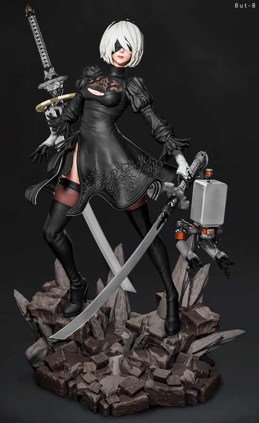 Luis Donaldo Meza - Future Warrior #3.2 - 80mm Pin Up/Figure/Model/Diorama