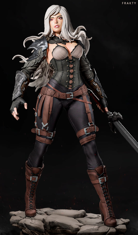 Luis Donaldo Meza - Fantasy Warrior #9.2 - 80mm Pin Up/Figure/Model/Diorama