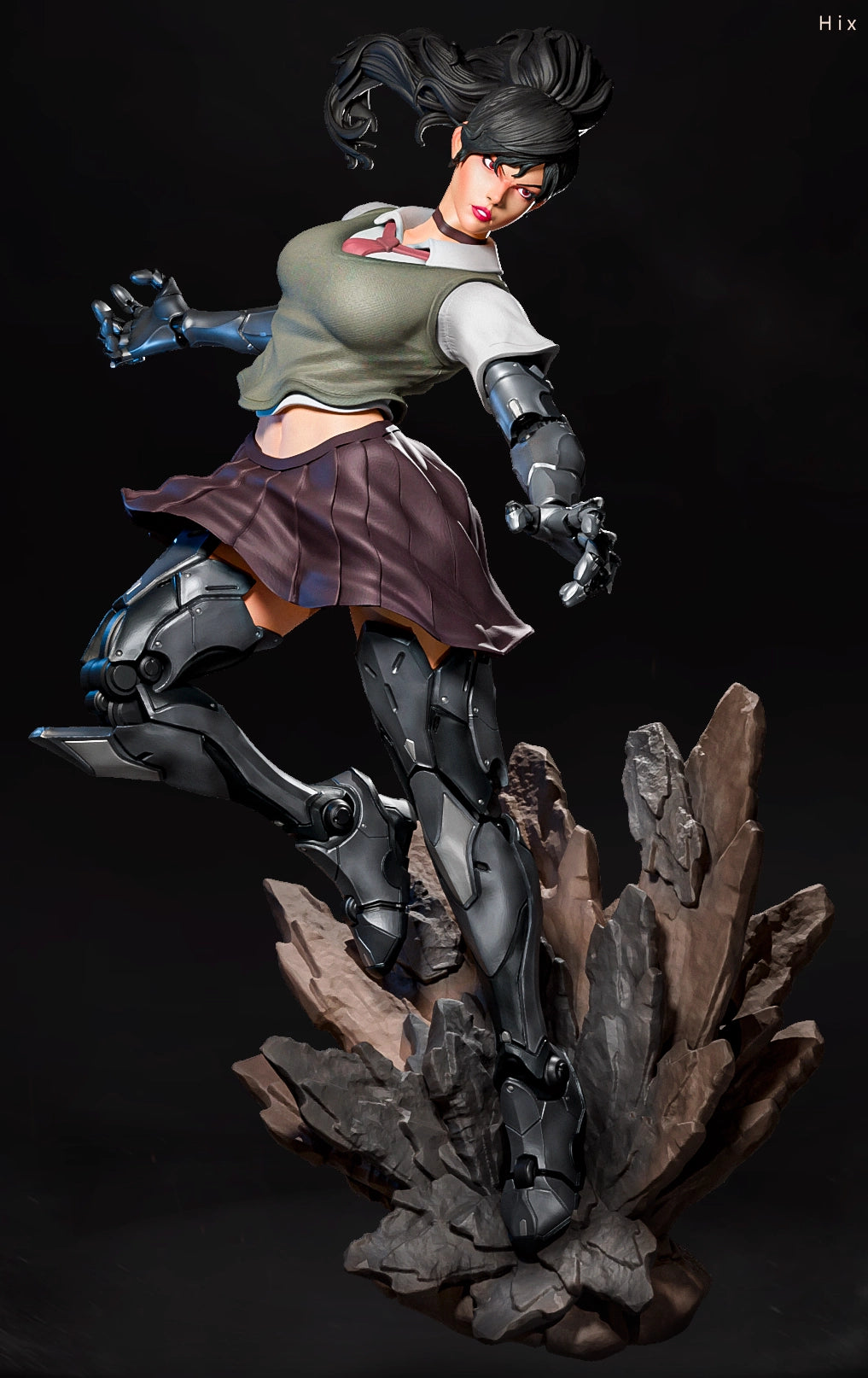 Luis Donaldo Meza - Future Warrior #2.2 - 80mm Pin Up/Figure/Model/Diorama