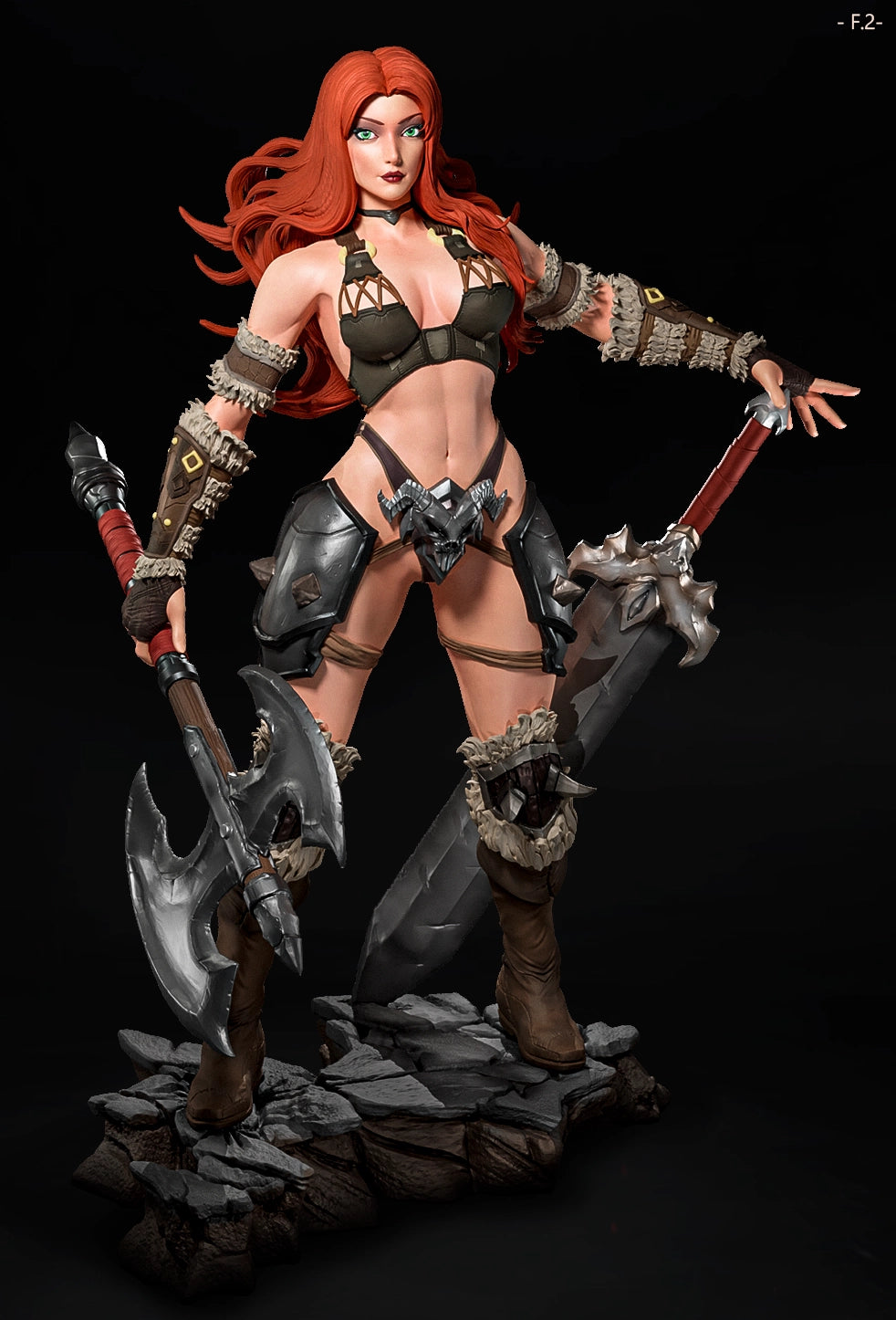 Luis Donaldo Meza - Ancient Fantasy #2.2 - 80mm Pin Up/Figure/Model/Diorama