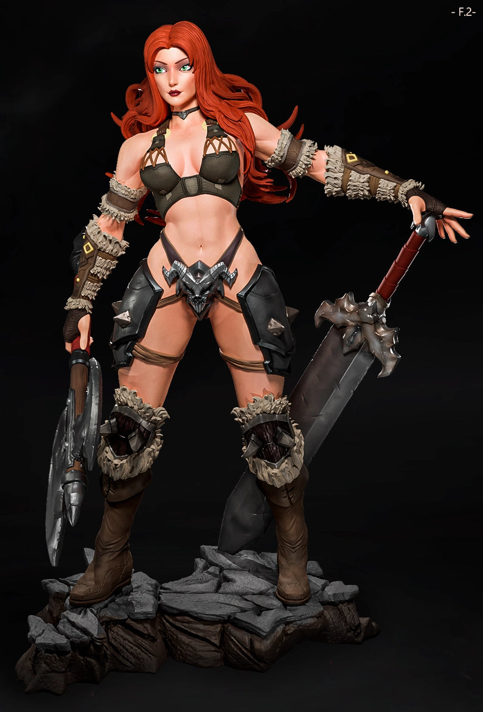 Luis Donaldo Meza - Ancient Fantasy #2.2 - 80mm Pin Up/Figure/Model/Diorama