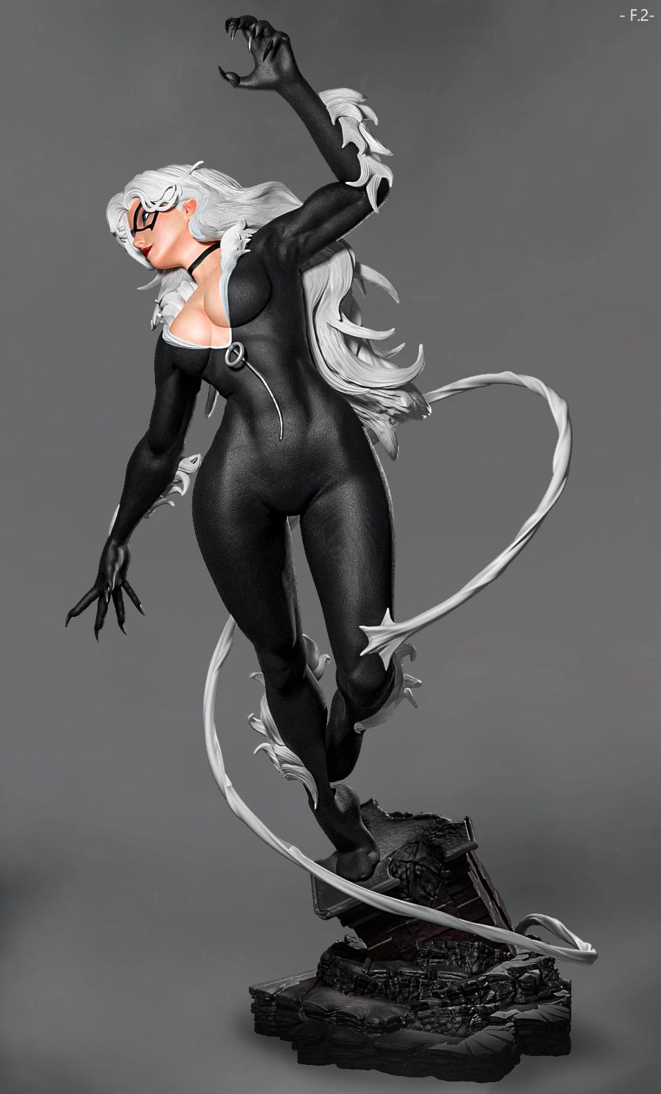 Luis Donaldo Meza - New Heros - Black Cat - 80mm Pin Up/Figure/Model/Diorama
