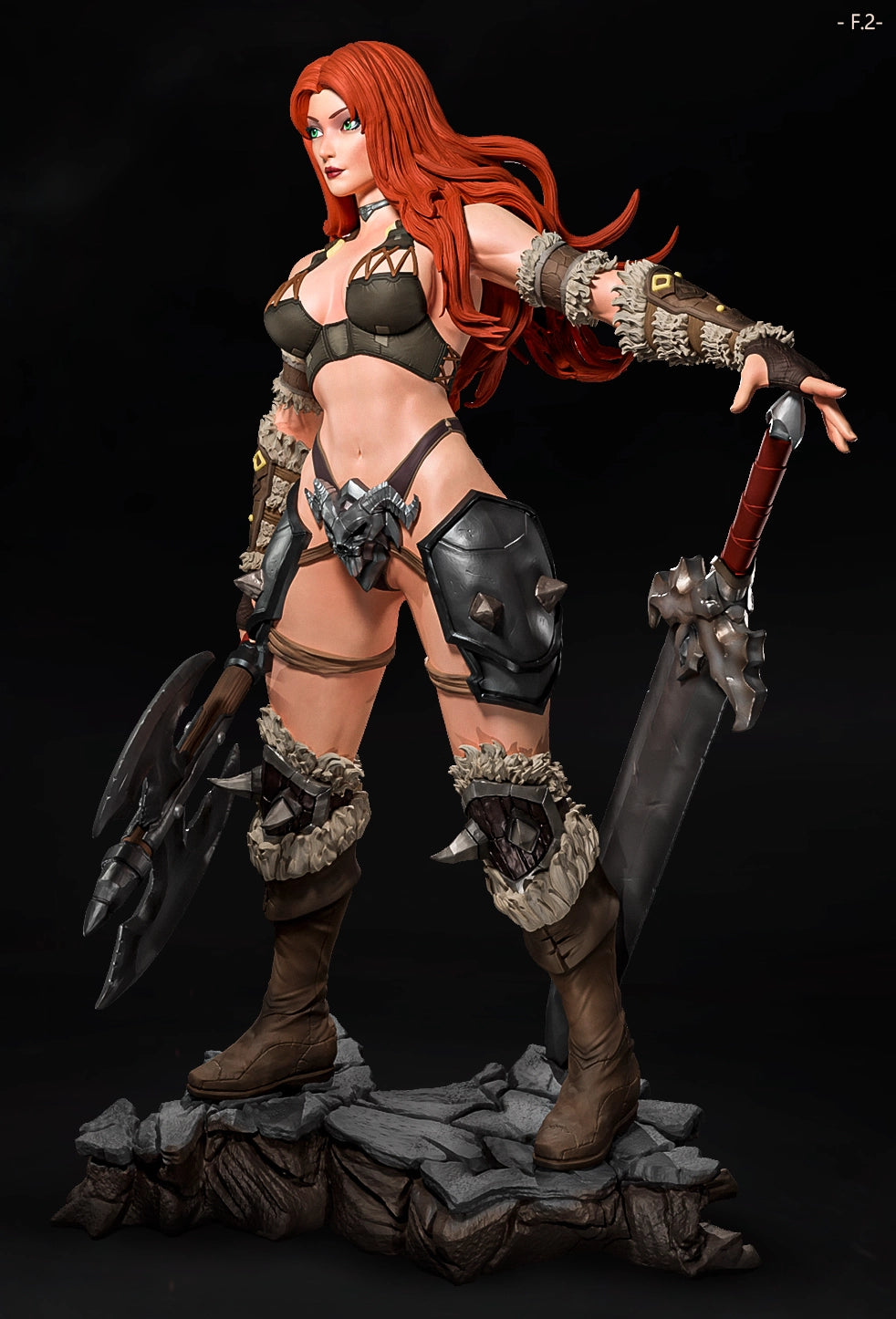 Luis Donaldo Meza - Ancient Fantasy #2.2 - 80mm Pin Up/Figure/Model/Diorama