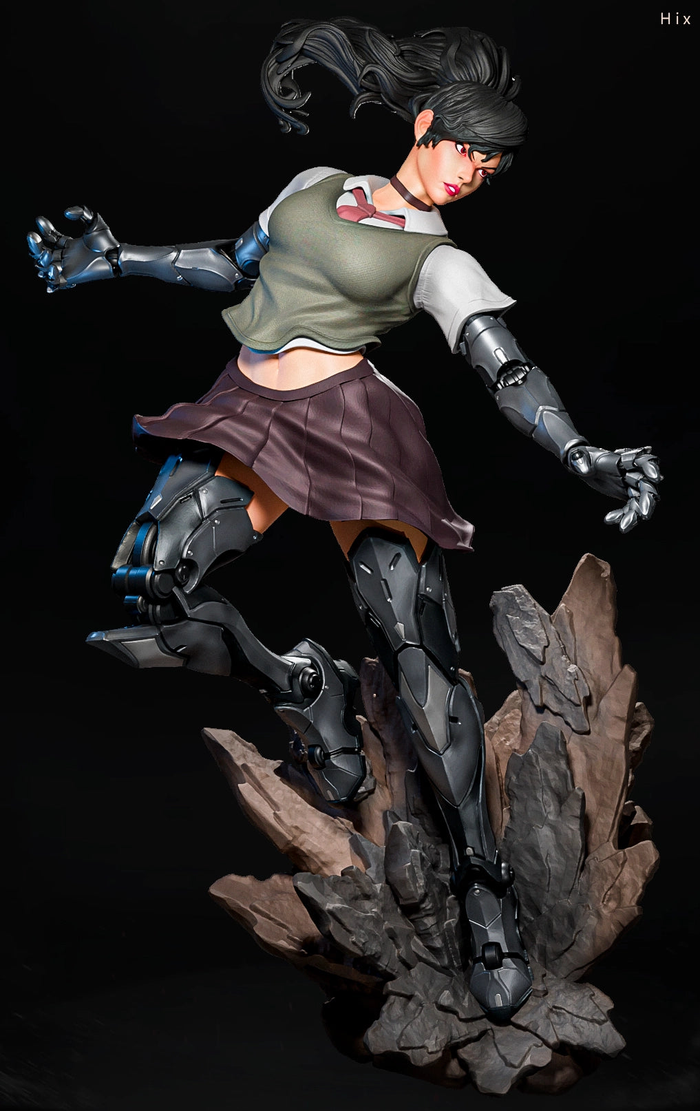 Luis Donaldo Meza - Future Warrior #2.2 - 80mm Pin Up/Figure/Model/Diorama