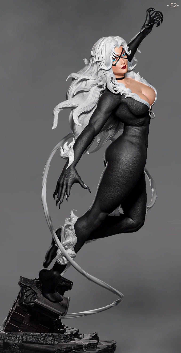 Luis Donaldo Meza - New Heros - Black Cat - 80mm Pin Up/Figure/Model/Diorama