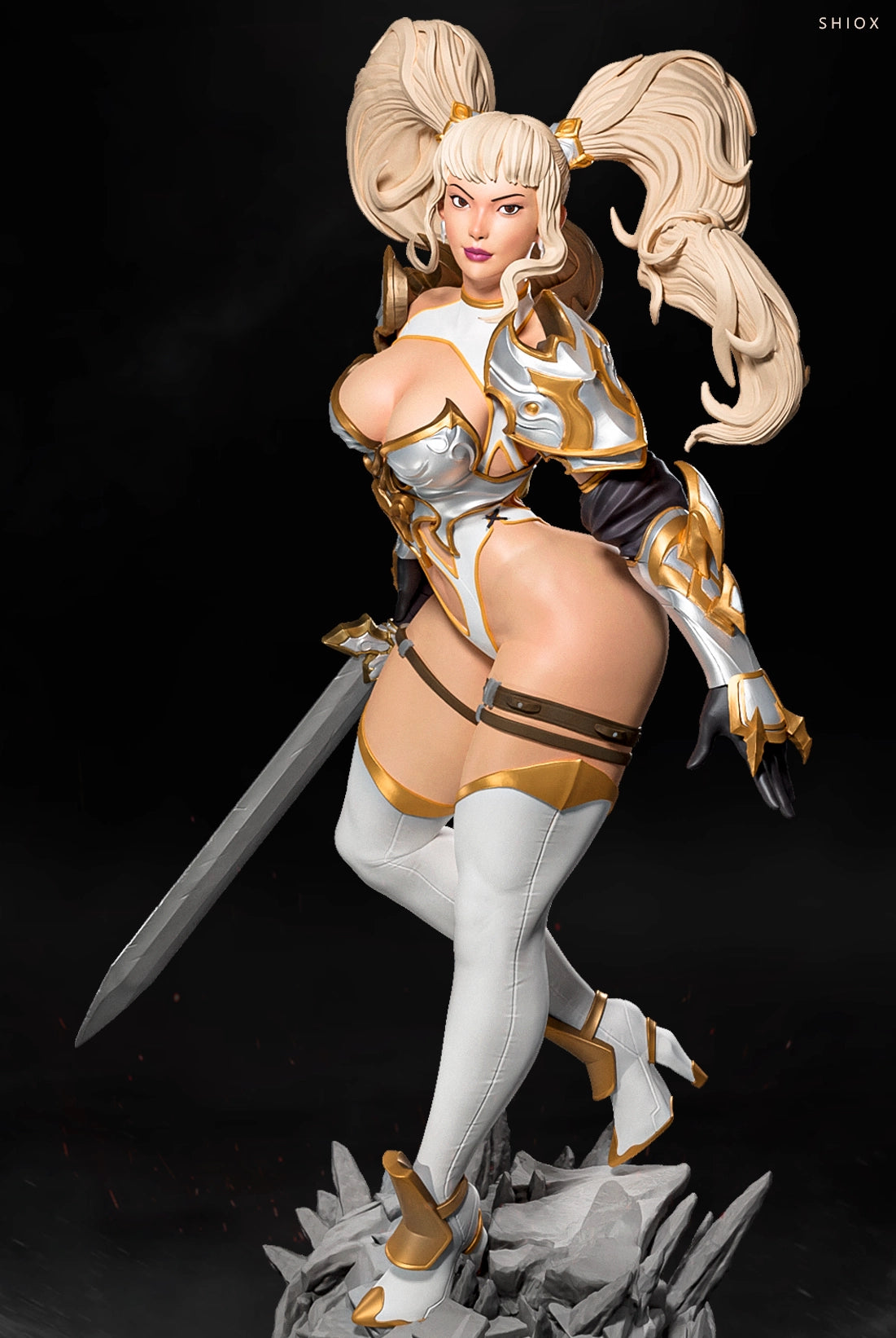 Luis Donaldo Meza - Fantasy Warrior #8.3 - 80mm Pin Up/Figure/Model/Diorama