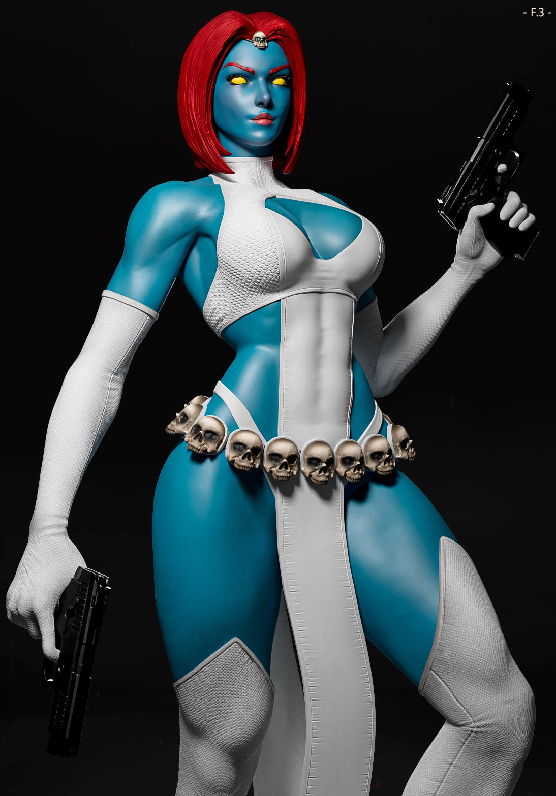 Luis Donaldo Meza - New Heros - Mystique - 80mm Pin Up/Figure/Model/Diorama