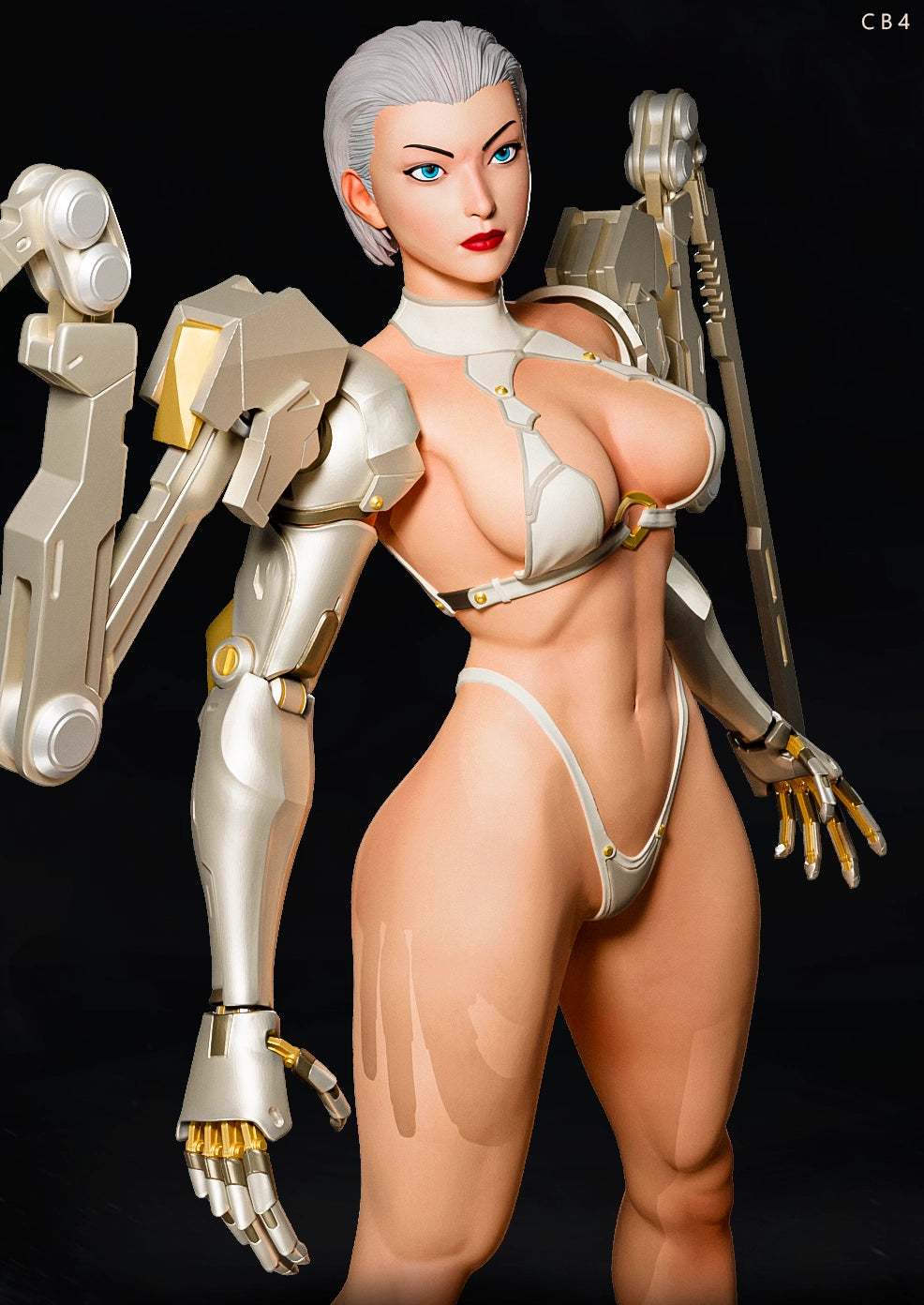 Luis Donaldo Meza - Future Warrior #2.3 - 80mm Pin Up/Figure/Model/Diorama