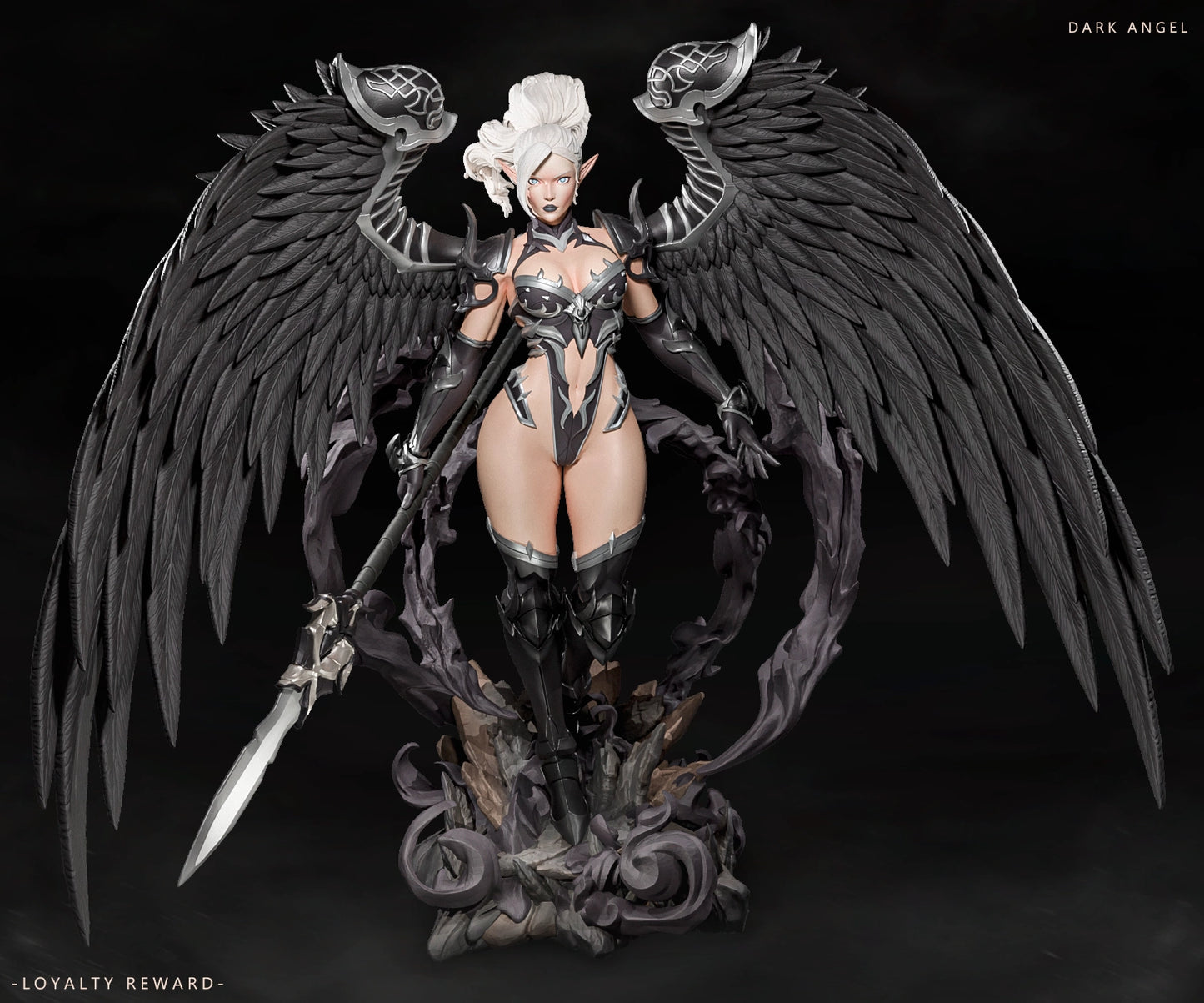 Luis Donaldo Meza - Fantasy Warrior #8.4 - 80mm Pin Up/Figure/Model/Diorama