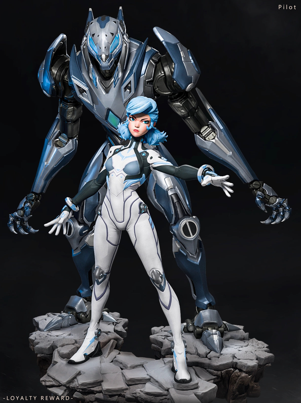 Luis Donaldo Meza - Future Warrior #3.4 - 80mm Pin Up/Figure/Model/Diorama