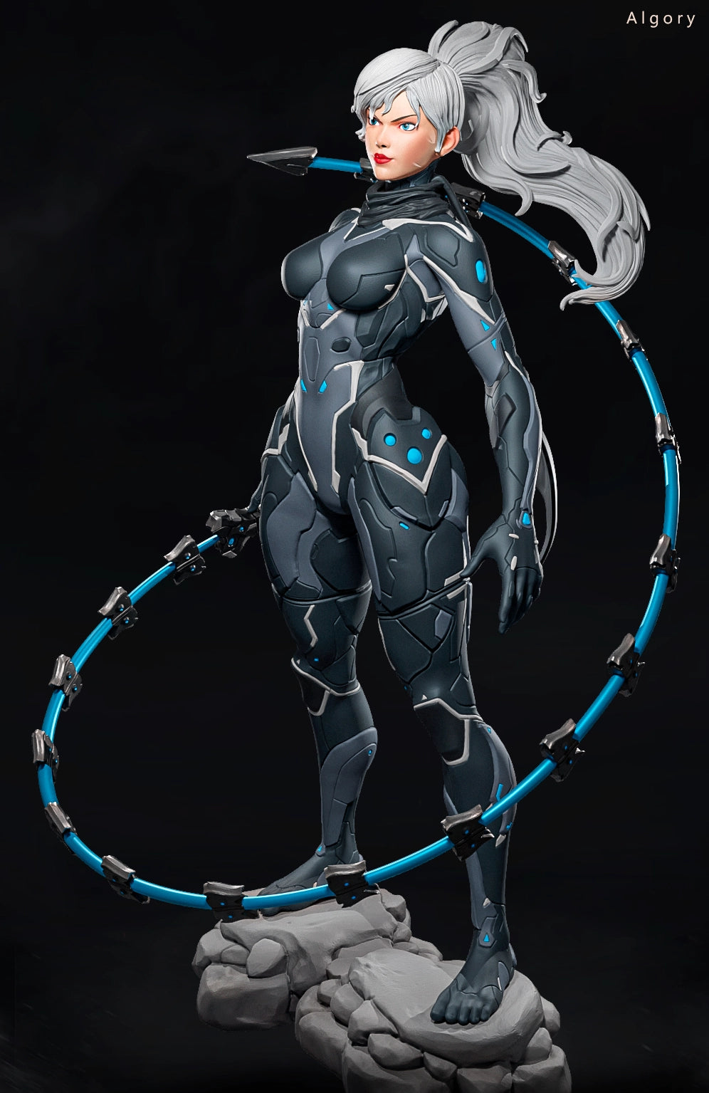 Luis Donaldo Meza - Future Warrior #2.4 - 80mm Pin Up/Figure/Model/Diorama