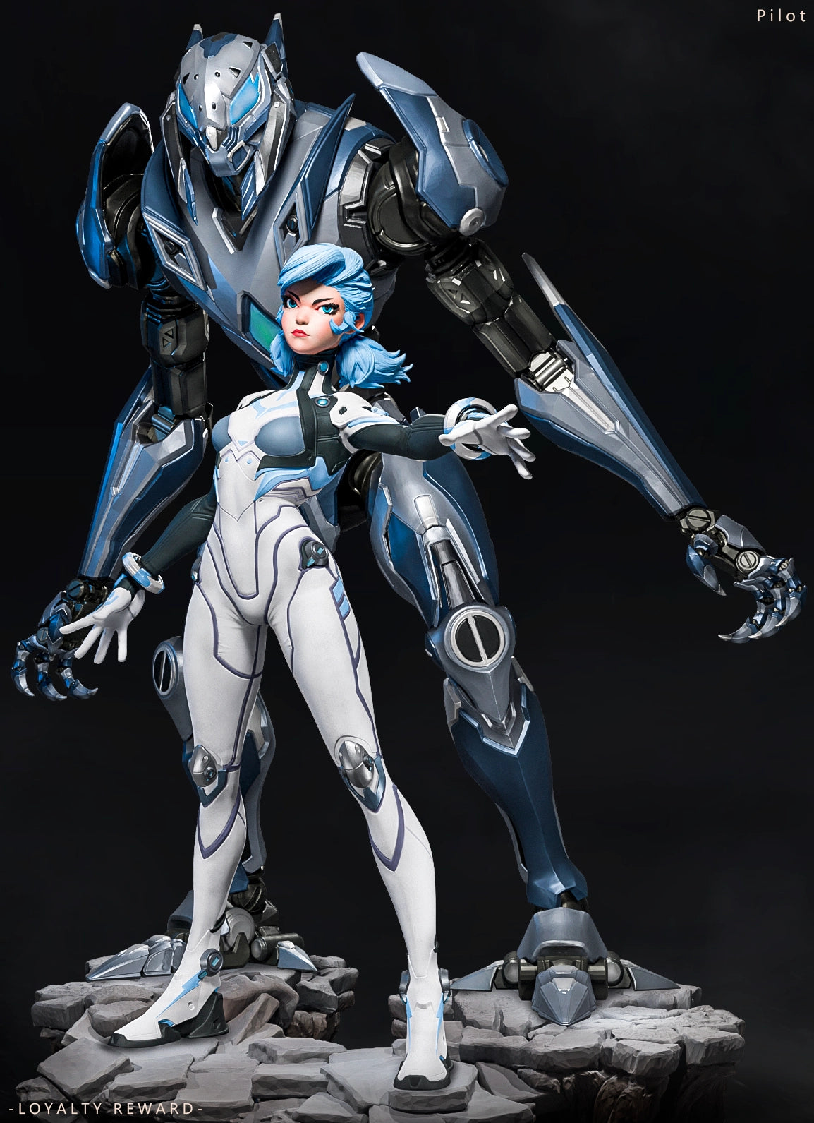 Luis Donaldo Meza - Future Warrior #3.4 - 80mm Pin Up/Figure/Model/Diorama