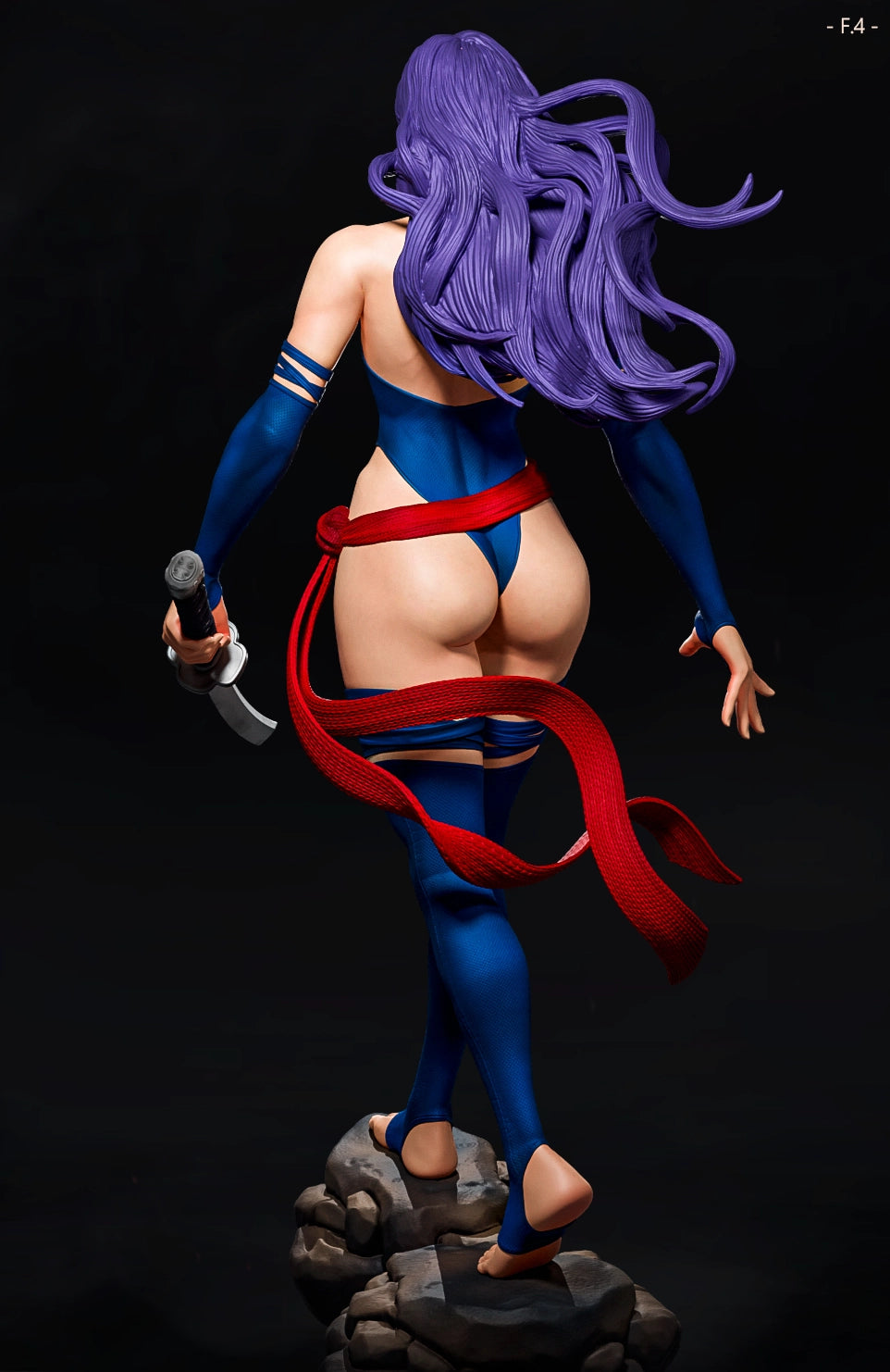 Luis Donaldo Meza - New Heros - Psylocke - 80mm Pin Up/Figure/Model/Diorama