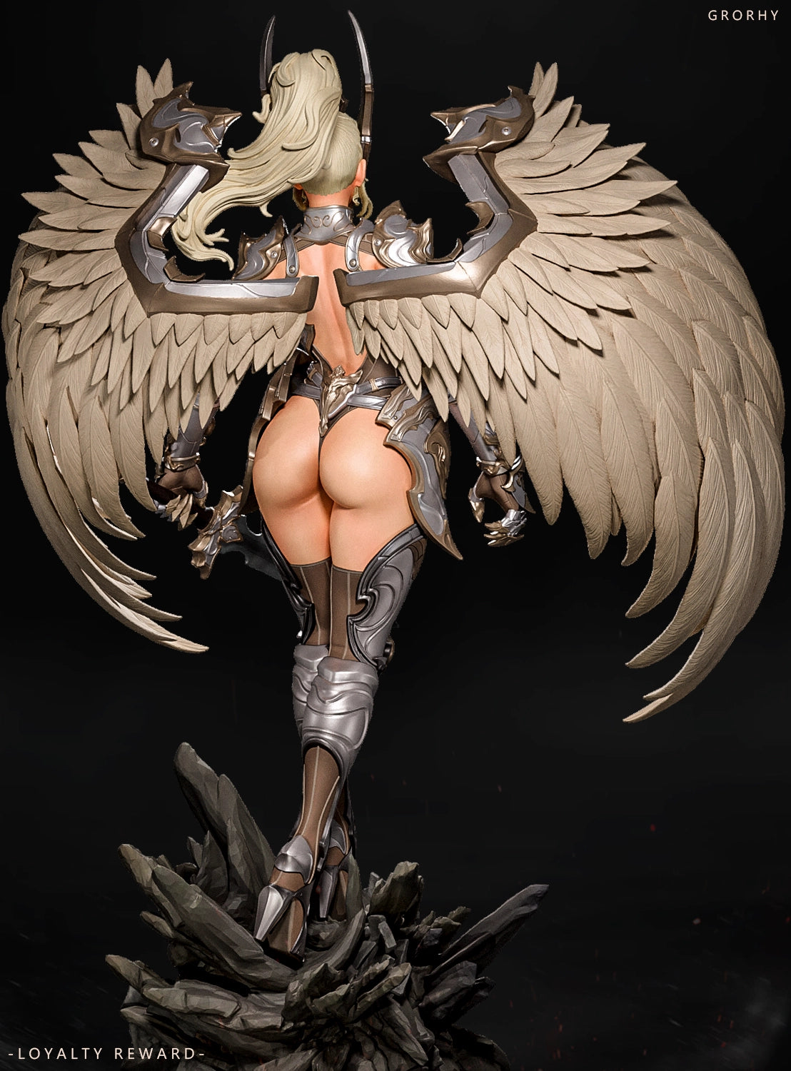 Luis Donaldo Meza - Fantasy Warrior #9.4 - 80mm Pin Up/Figure/Model/Diorama