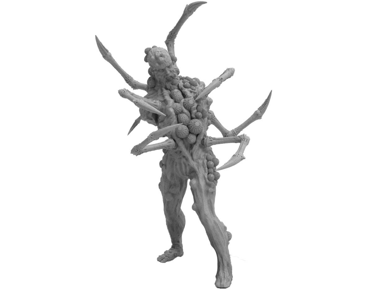 Skadi Studios - The Island - Spider Zombie - DnD/TTRPG Figure/Miniature