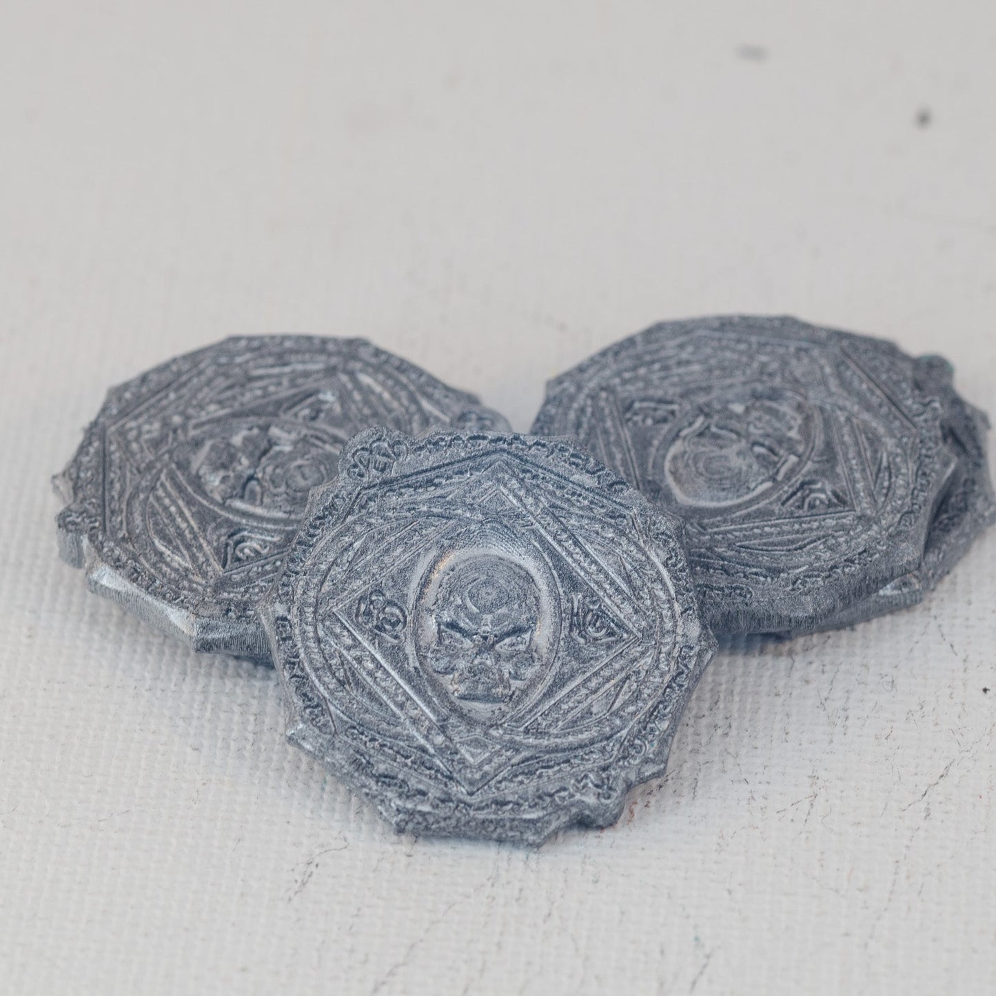 Unchained Games - Necromancer Coins x5 - DnD/TTRPG/Roleplaying/Wargames