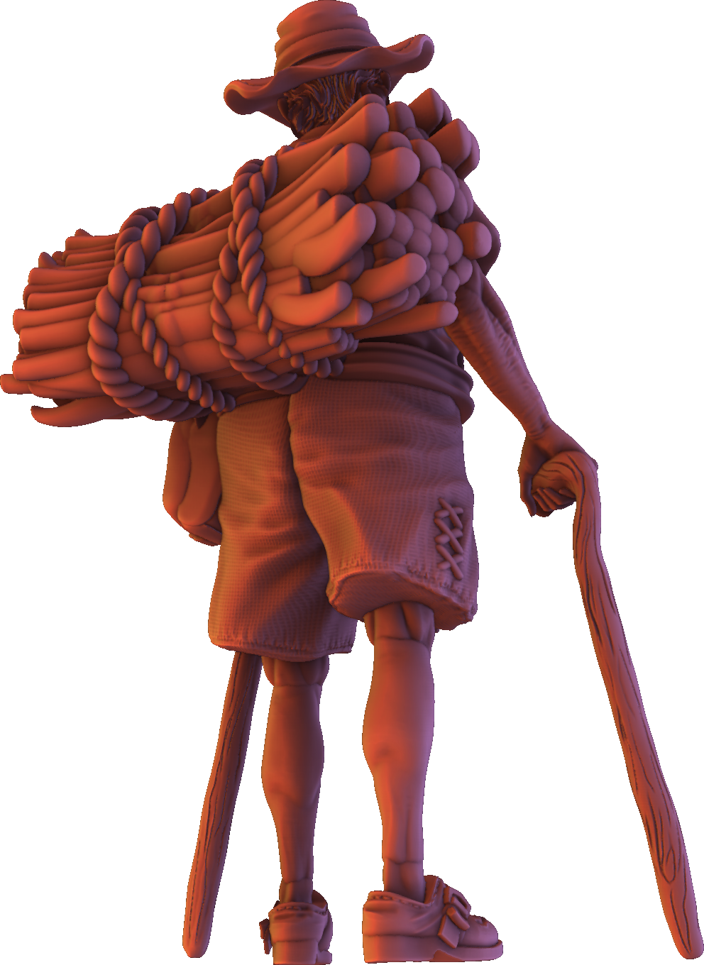 Forged Path - Willowbrook Underworld - Farmer - DnD/TTRPG Figure/Miniature