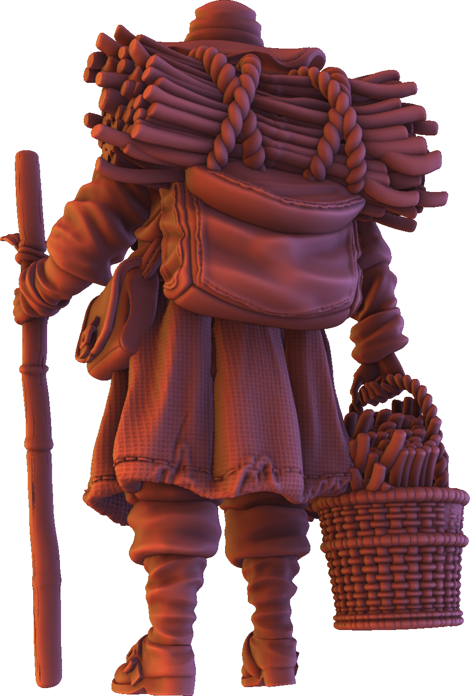 Forged Path - Willowbrook Underworld - Farmer - DnD/TTRPG Figure/Miniature