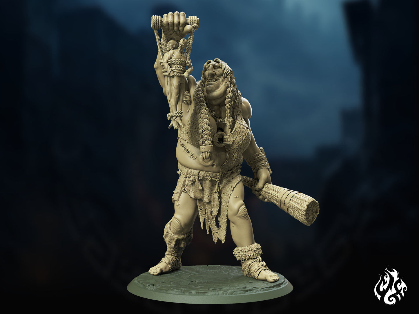 Crippled God Foundry - Hill Giant #1 - DnD/TTRPG Figure/Miniature