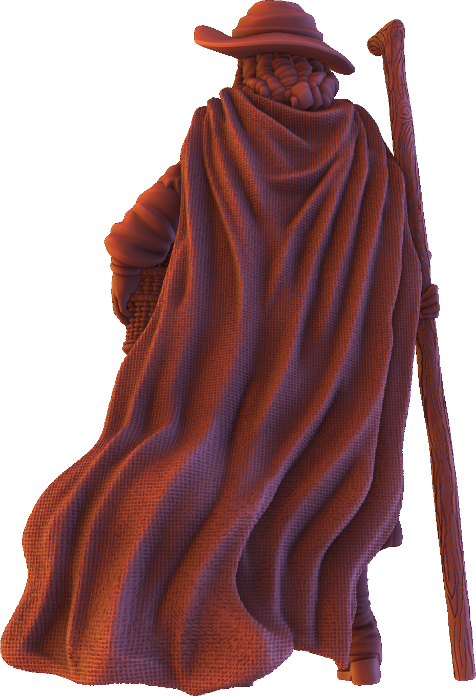 Forged Path - Willowbrook Village - Shepard Female - DnD/TTRPG Figure/Miniature