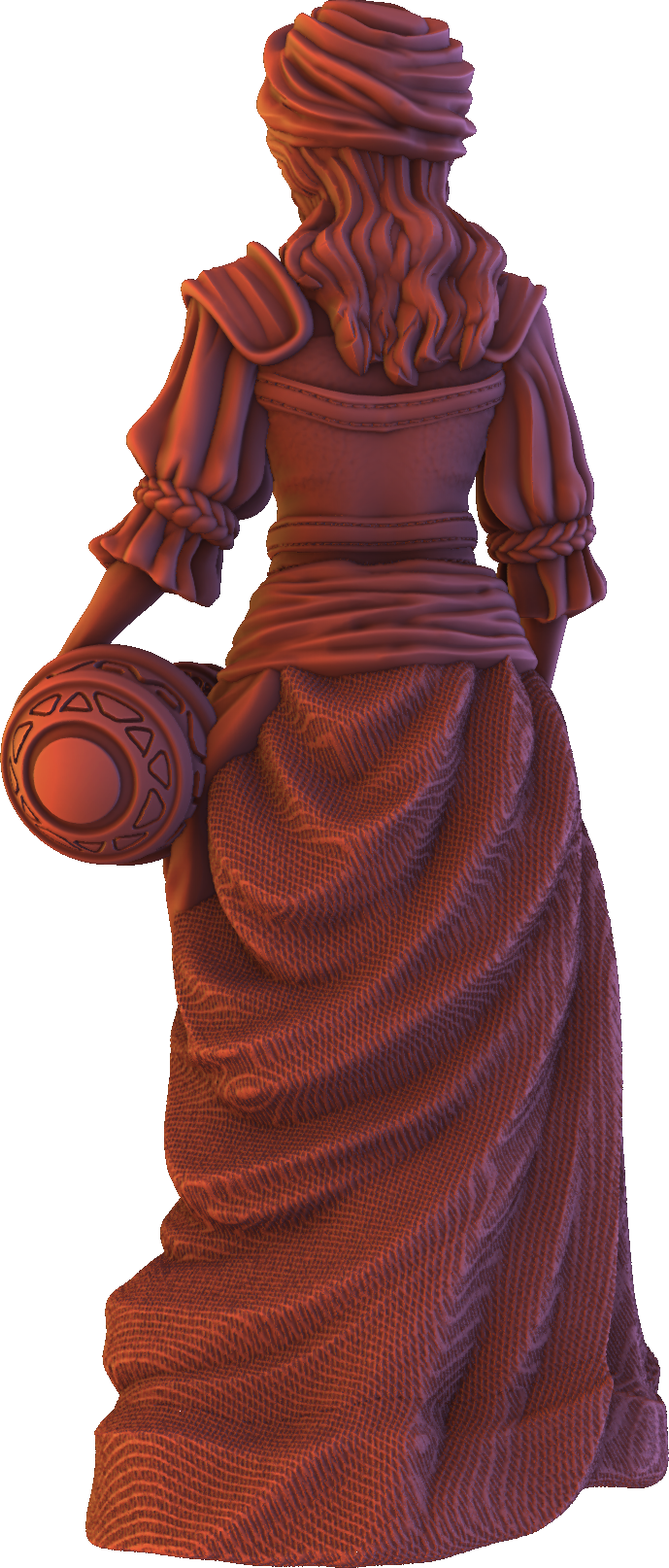 Forged Path - Willowbrook Village - Tavernmaid - DnD/TTRPG Figure/Miniature