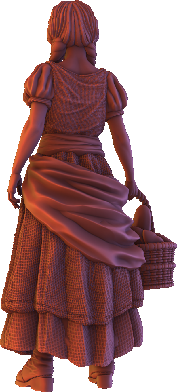 Forged Path - Willowbrook Village - Vendor Female - DnD/TTRPG Figure/Miniature