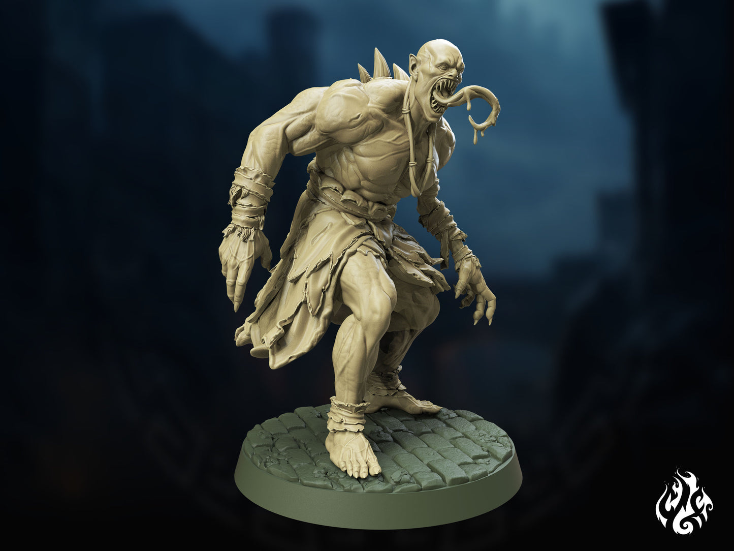 Crippled God Foundry - Feral Ghoul - DnD/TTRPG Figure/Miniature