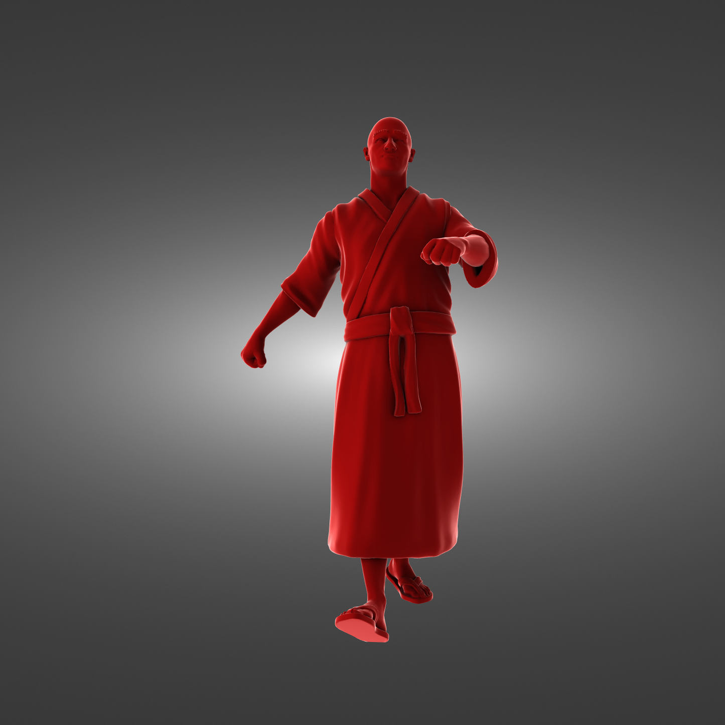 YourNeighborKnight - Bushido 3 - Commoner - DnD/TTRPG Figure/Miniature