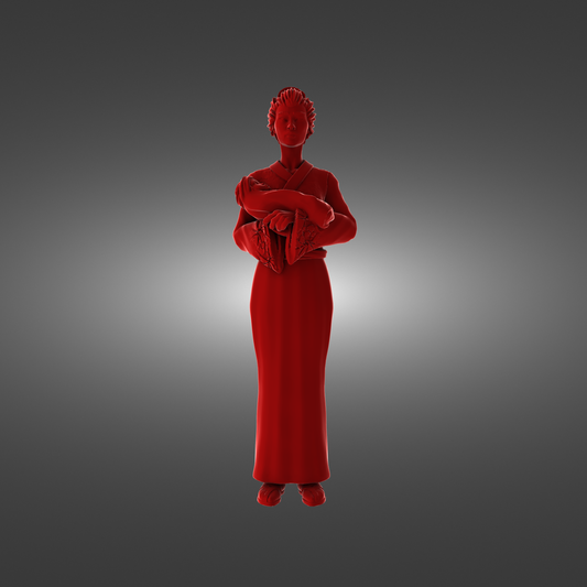 YourNeighborKnight - Bushido 3 - Housewife - DnD/TTRPG Figure/Miniature