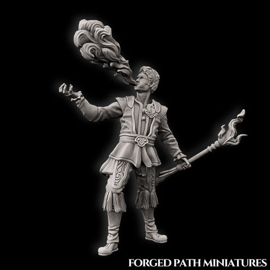 Forged Path - Willowbrook Circus - Firebreather - DnD/Pathfinder/TTRPG Figure