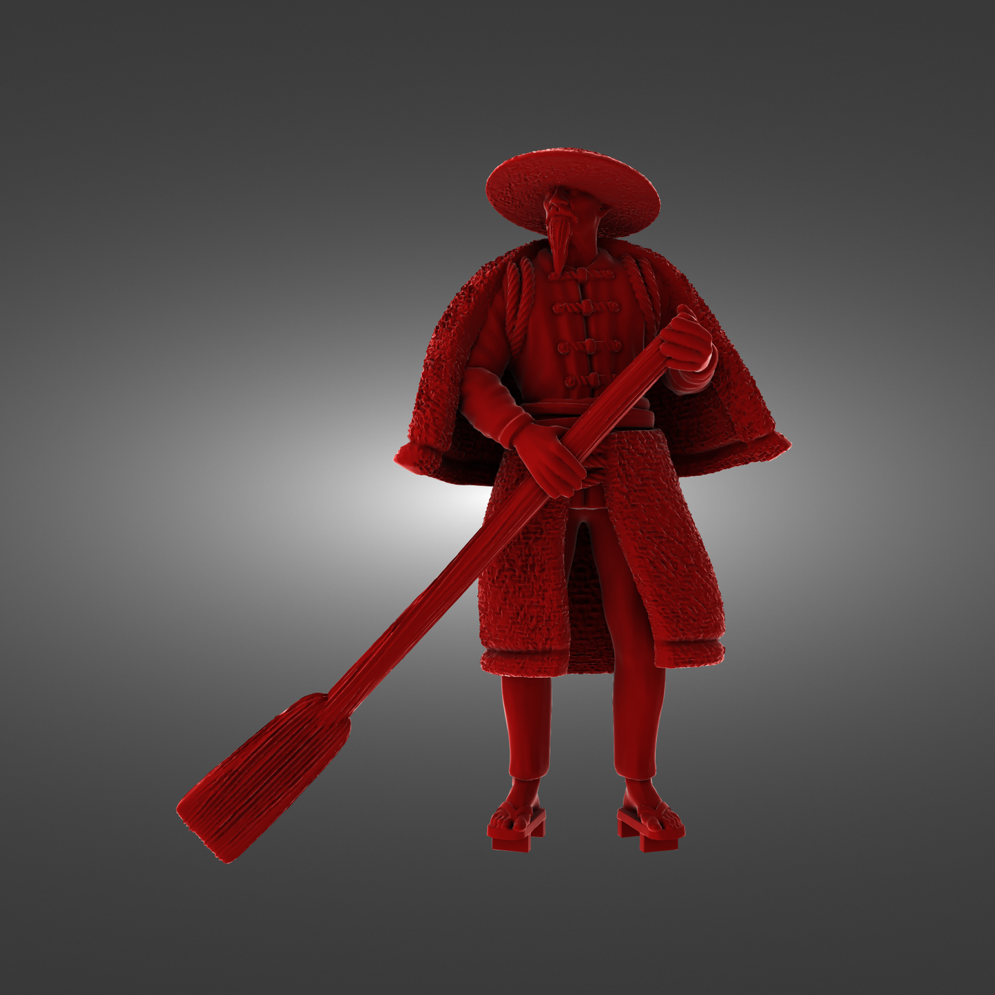 YourNeighborKnight - Bushido 3 - Fisherman - DnD/TTRPG Figure/Miniature