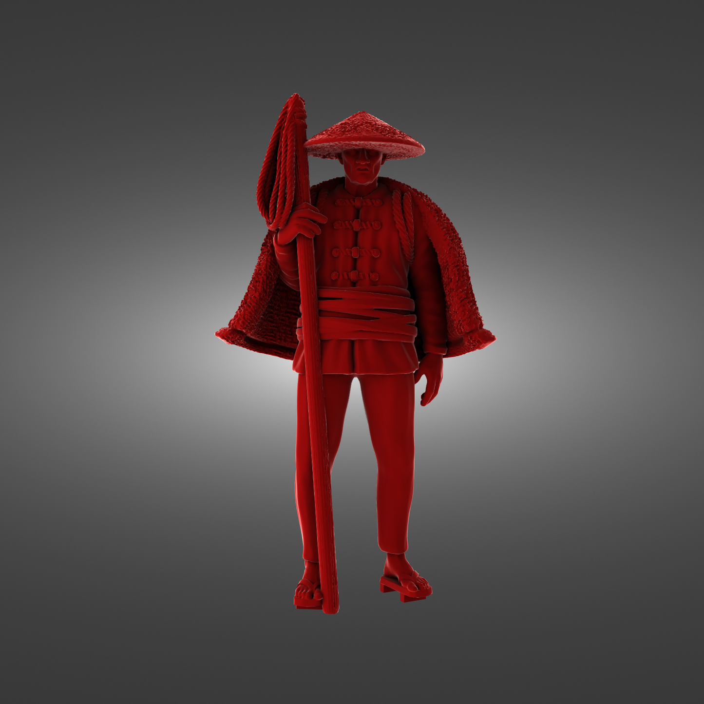 YourNeighborKnight - Bushido 3 - Fisherman - DnD/TTRPG Figure/Miniature