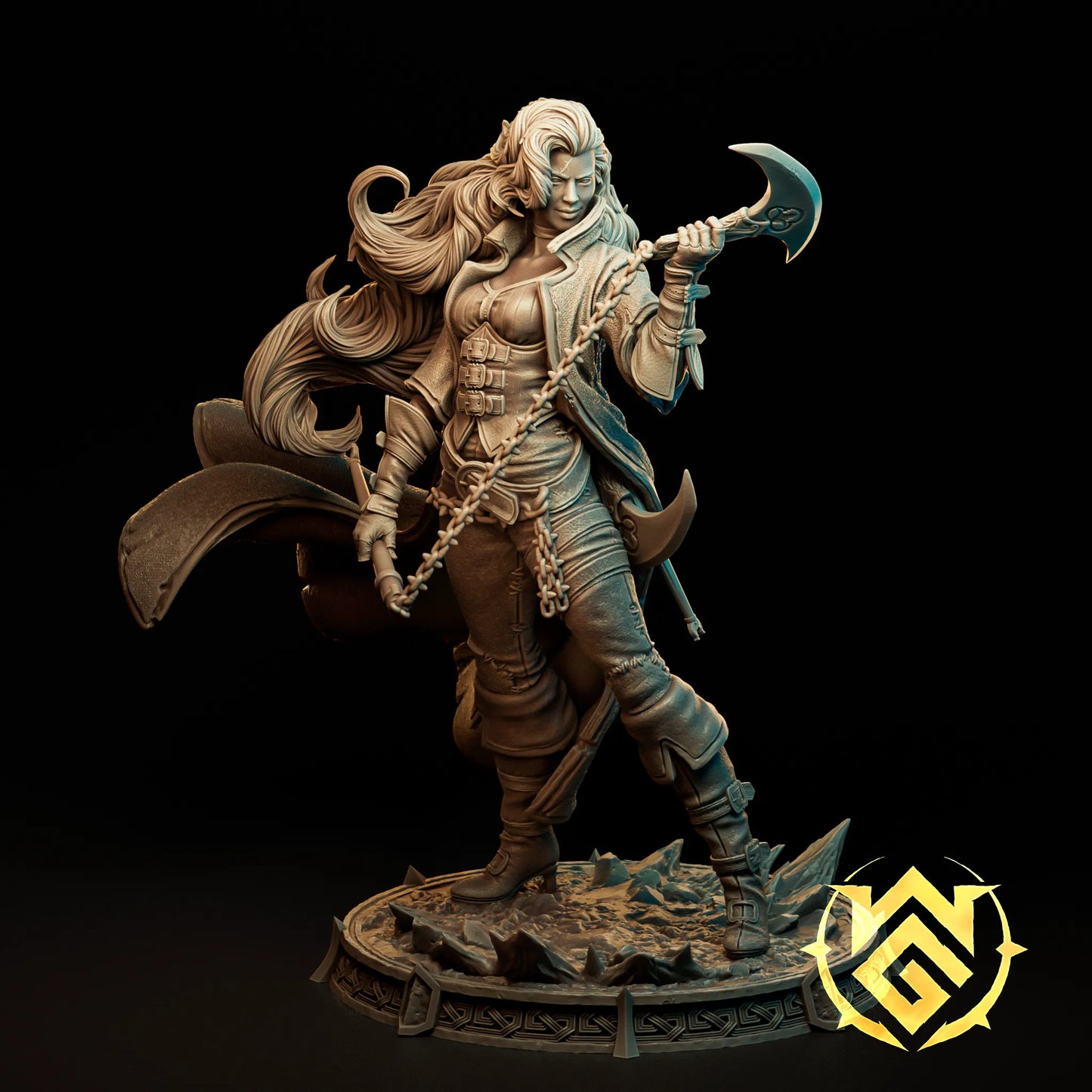 Witchsong Miniatures - Flail Queen - 32/75/150mm DnD/TTRPG Figure/Miniature