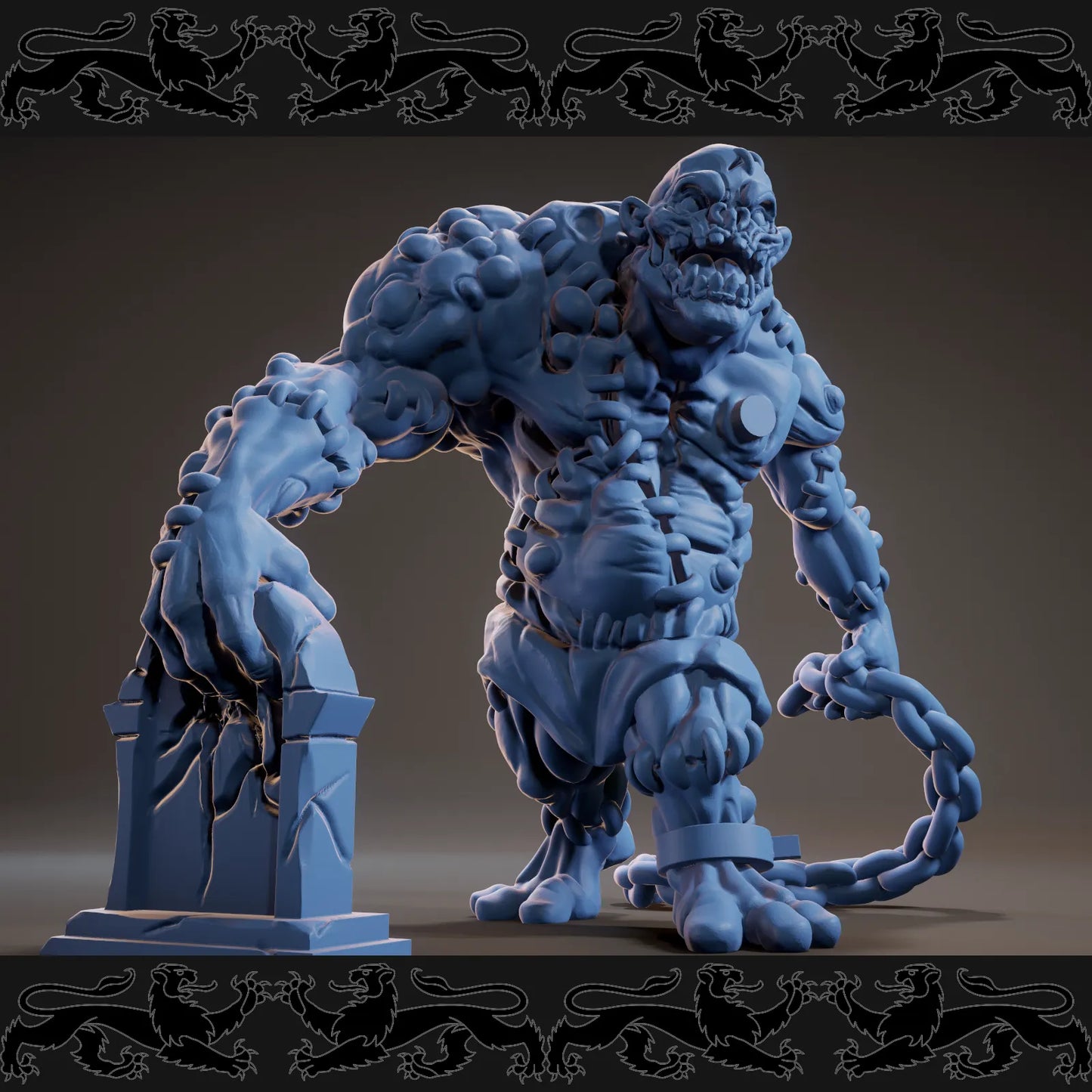Brayan Nafarrate - Bestiary #3 - Flesh Golem - DnD/TTRPG Figure/Miniature