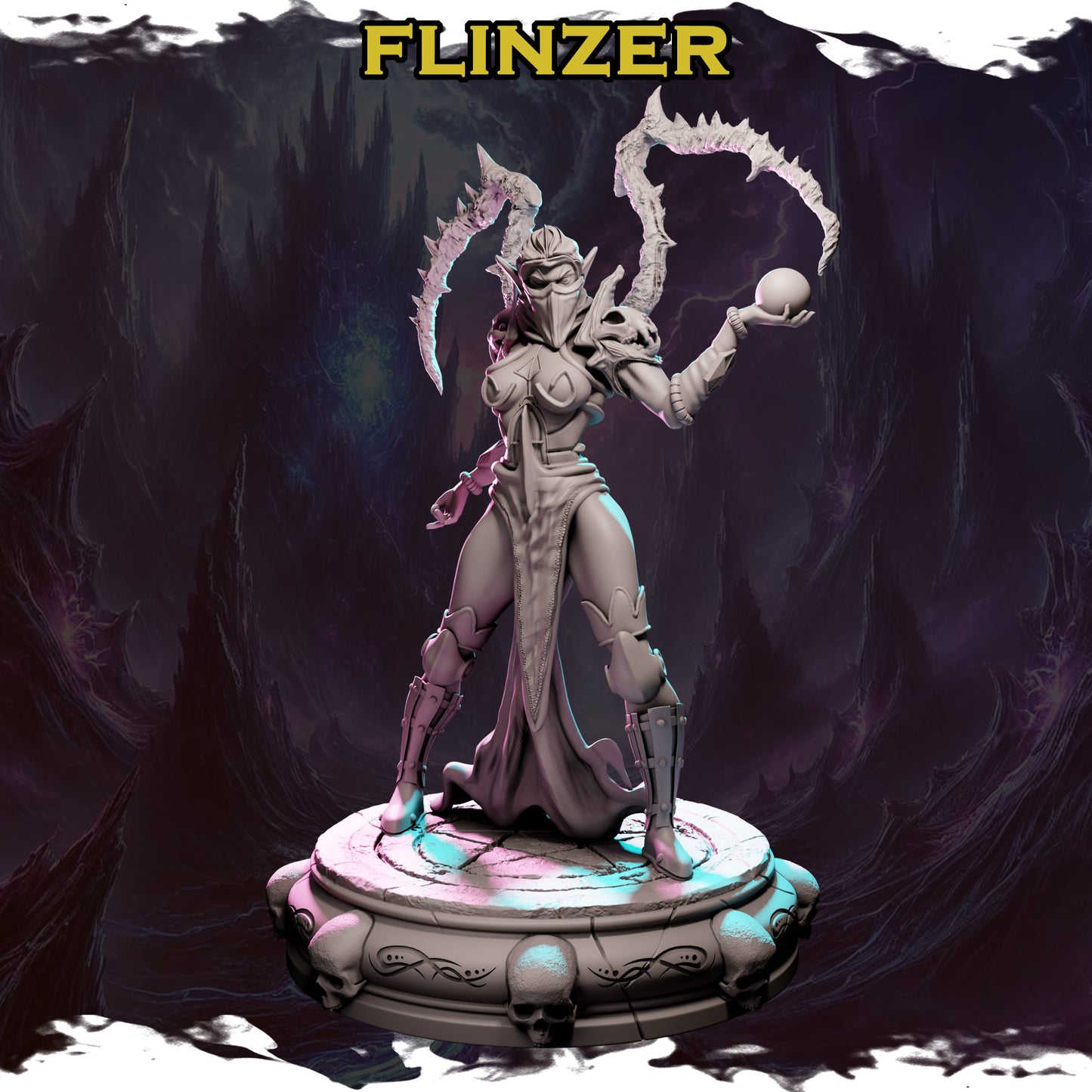 Gilmore Studio - Ladies of Chaos #3 - Flinzer - 75mm Pin Up/Figure/Model/Diorama