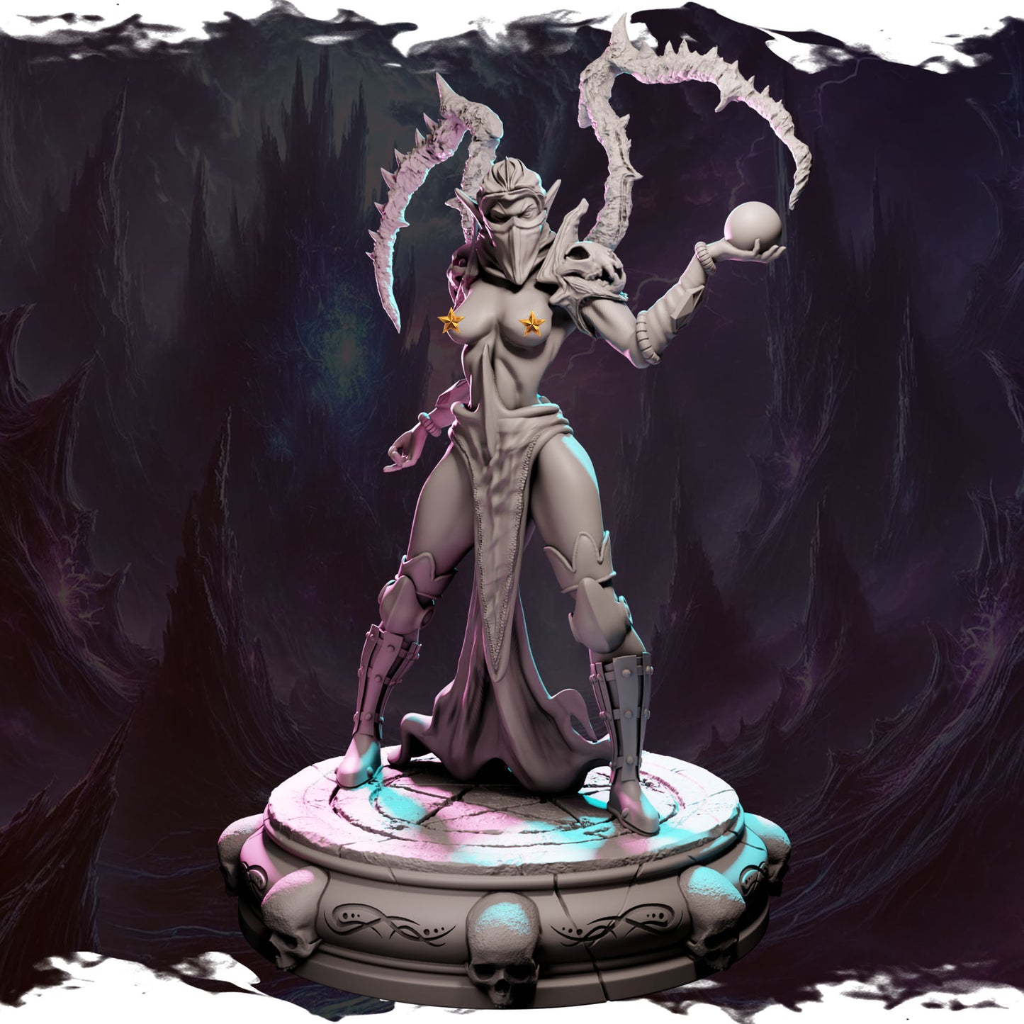 Gilmore Studio - Ladies of Chaos #3 - Flinzer - 75mm Pin Up/Figure/Model/Diorama