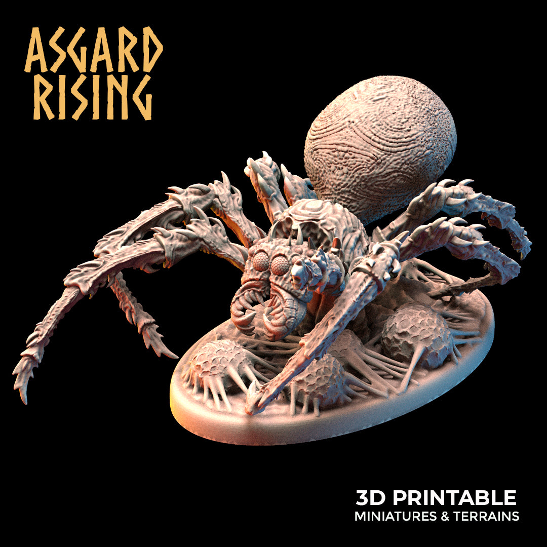 Asgard Rising - Underdark - Forest Spider - DnD/TTRPG Figure/Miniature