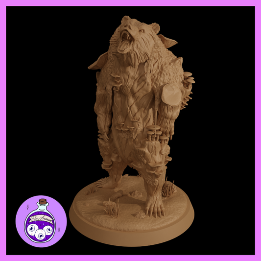 Ella's Arcanum - Wild Hunt - Forest Spirit Bear - DnD/Pathfinder/TTRPG