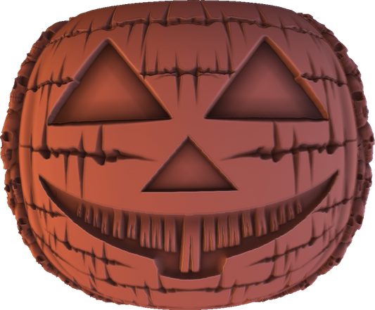 Digital Creative Works - Halloween Pumpkin Jar #2 - Prop/Decoration