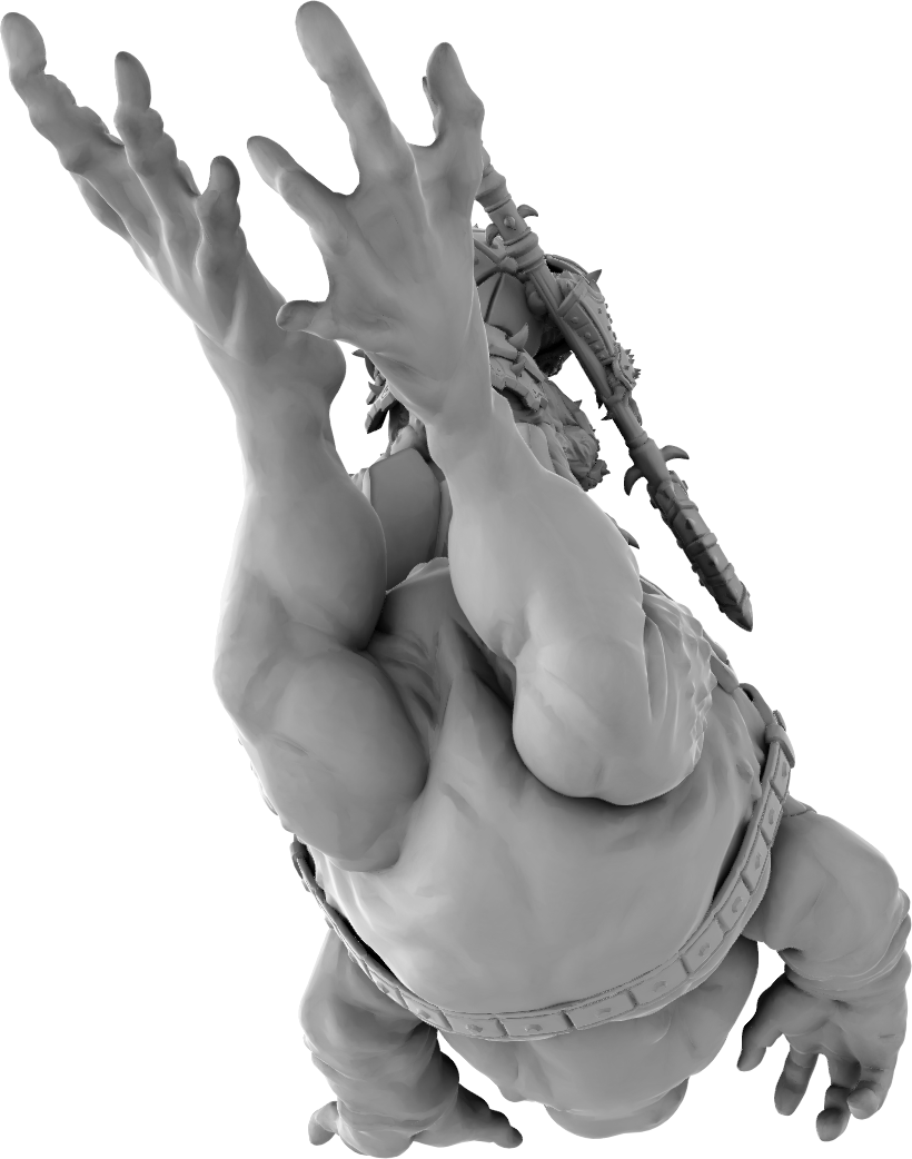 Brayan Nafarrate - Rat w/Frog #1 - DnD/TTRPG Figure/Miniature