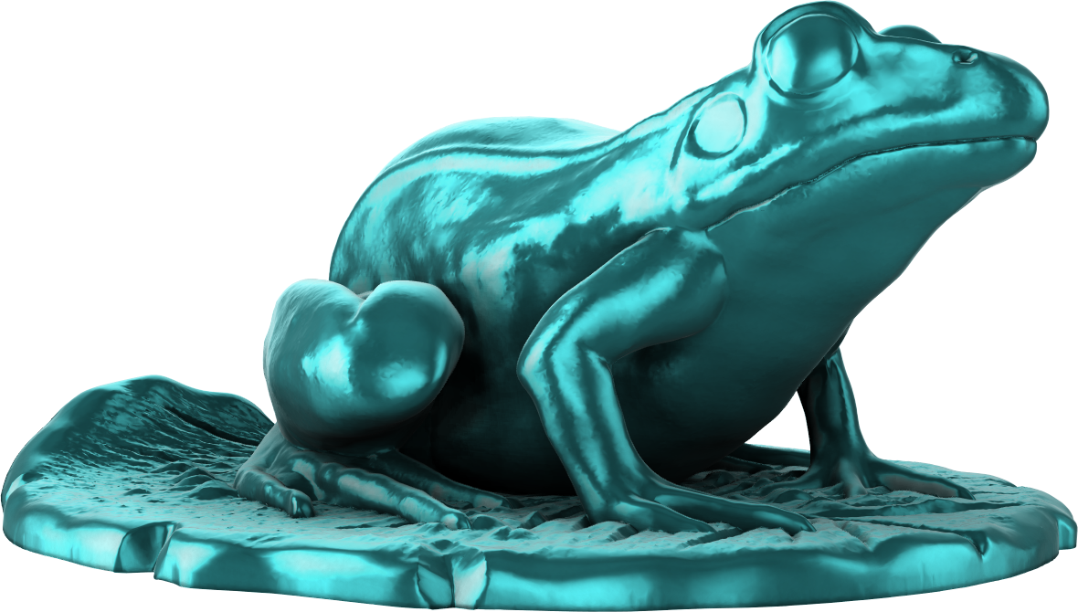 Digital Creative Works - Animal Phone Holder - Frog - Prop/Decoration