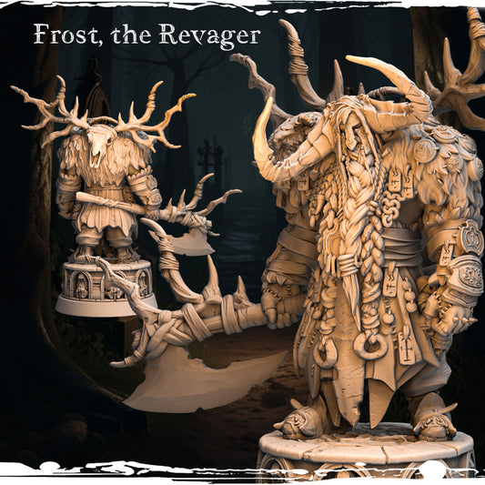 Monolith Arts - Marked by Darkness - Frost - 75mm Pin Up/Figure/Model/Diorama