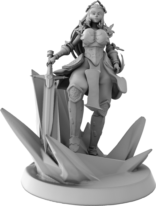 Ralphy - Frozen Queen - 75mm Pin Up/Figure/Model/Diorama