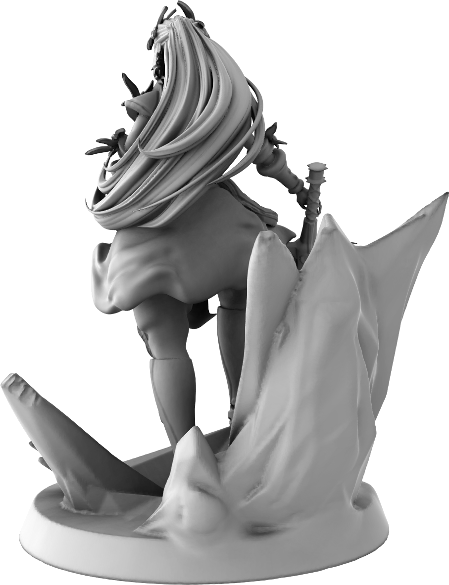 Ralphy - Frozen Queen - 75mm Pin Up/Figure/Model/Diorama