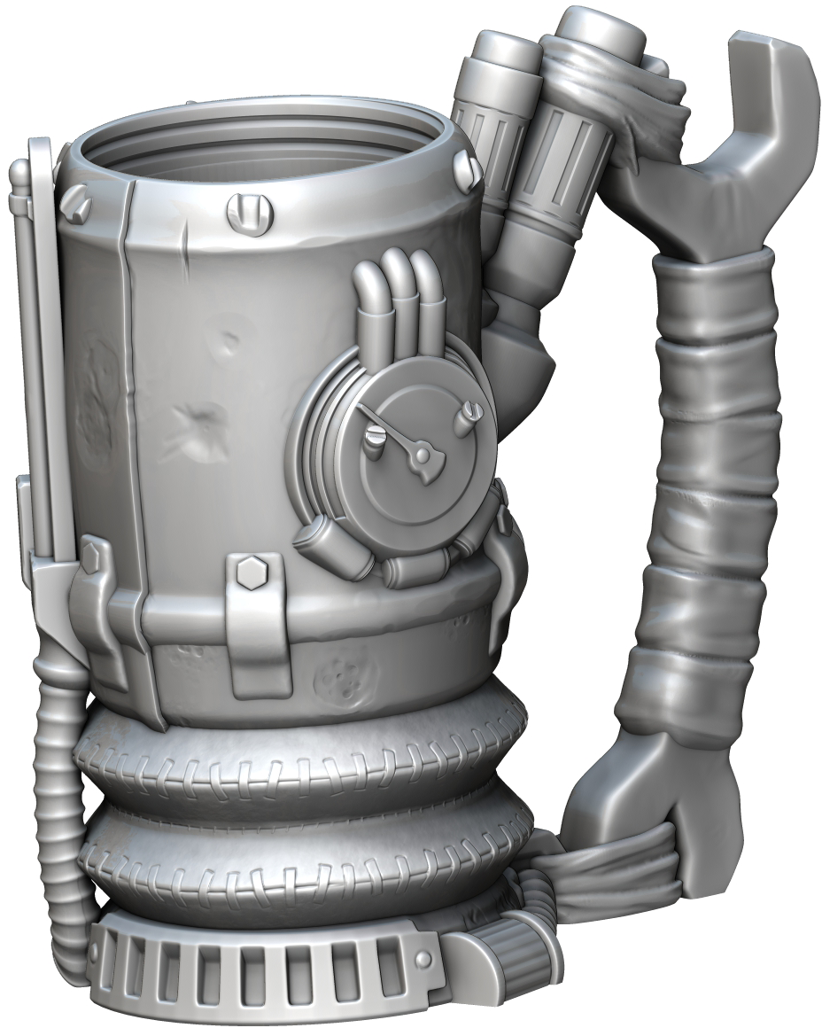 Ars Moriendi - Mythic Mugs - Gadgeteer - DnD/TTRPG/Roleplaying/Wargames - Helios3DPrinting